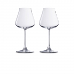 CHÂTEAU BACCARAT RED WINE GLASS  8.6\ Height x 4\ Diameter
14.1 Oz (weight), Each
13.9 Oz (capacity), Each

Set of Two


